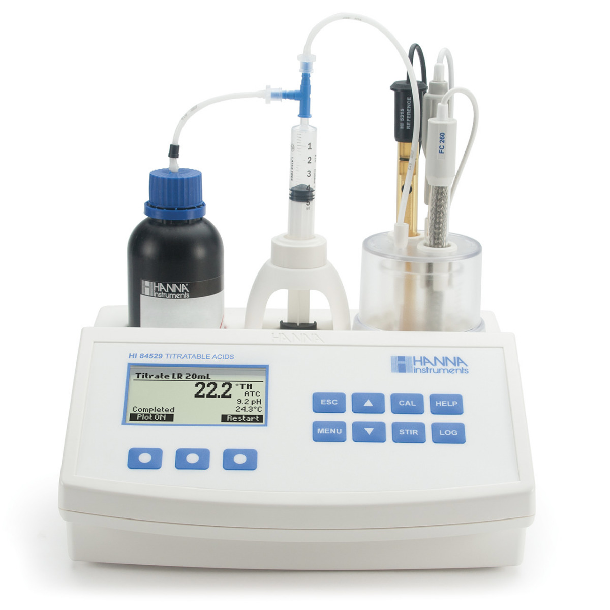 HI84529 总酸度-pH/mV滴定仪（乳制品行业）