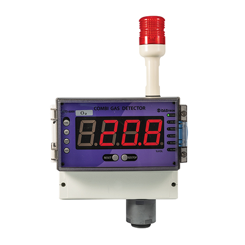 GTD6000TX集成接收器型有毒气体检测仪及氧气探测器
